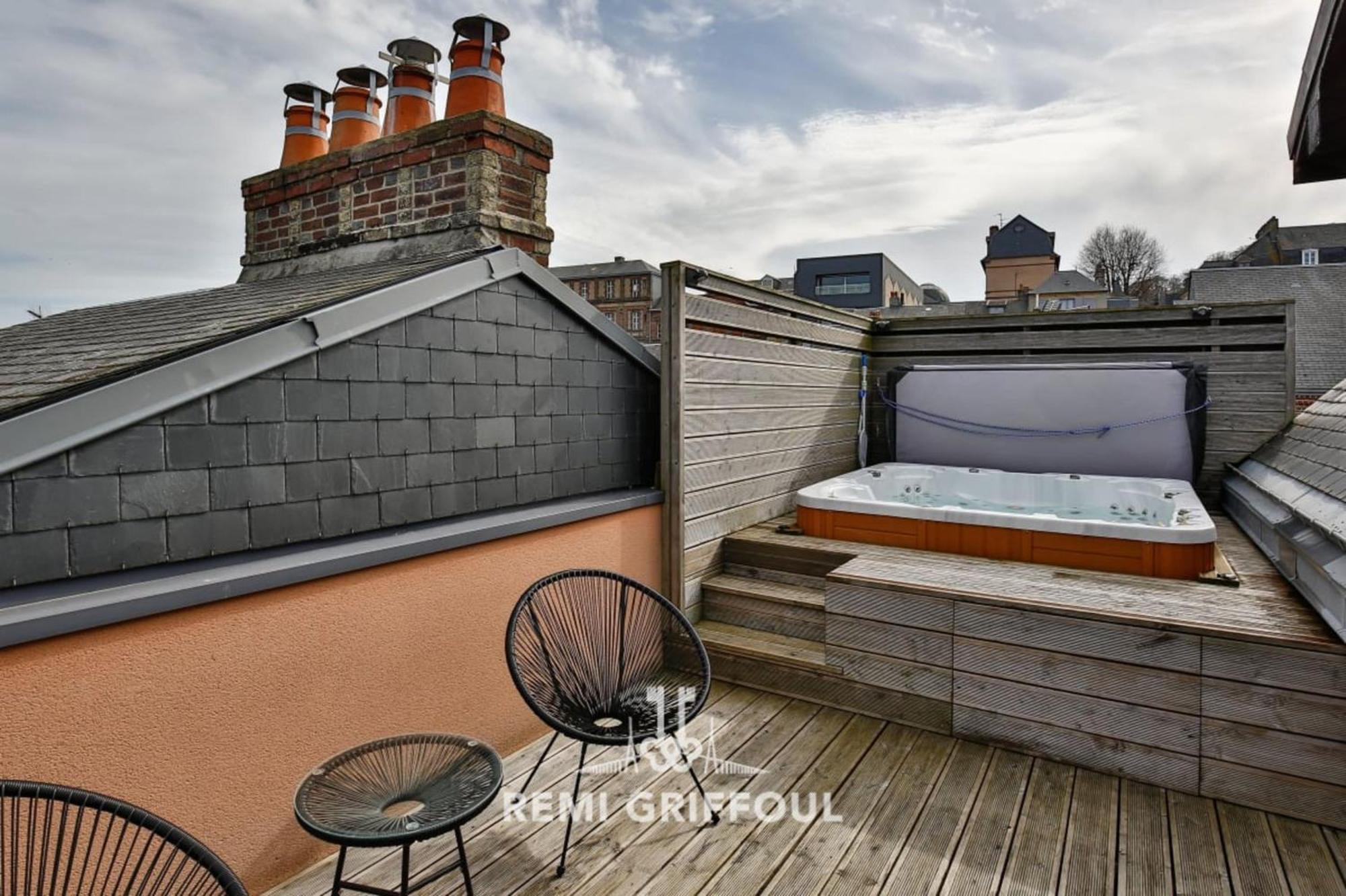 The Cosmopolitan Architect Design Home With Rooftop Jacuzzi 8 Guests Онфльор Екстериор снимка